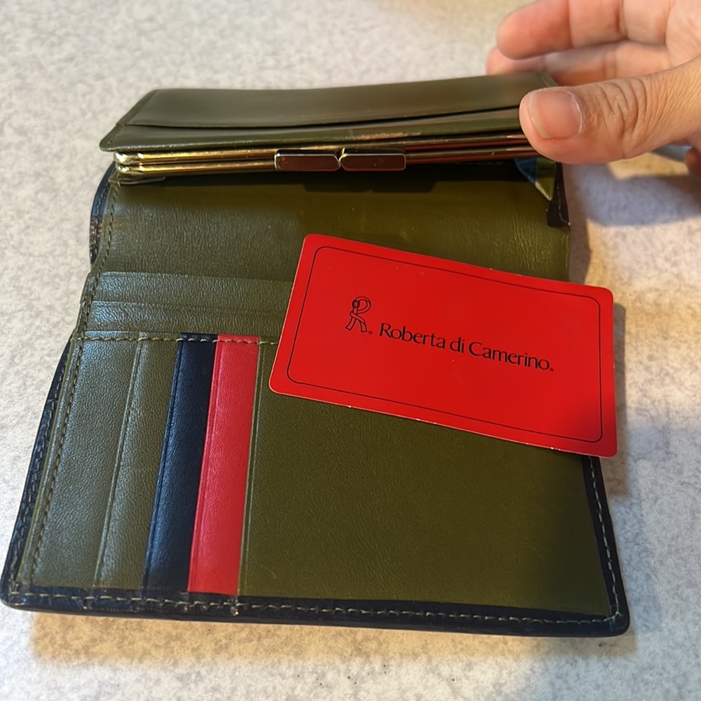Roberta di Camerino Vintage leather wallet - Picture 3 of 4